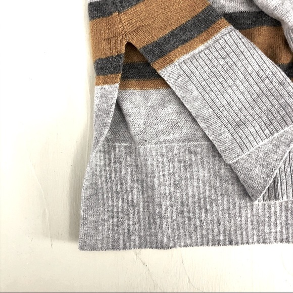 Gap yellow and grey striped sweater - Picture 3 of 3